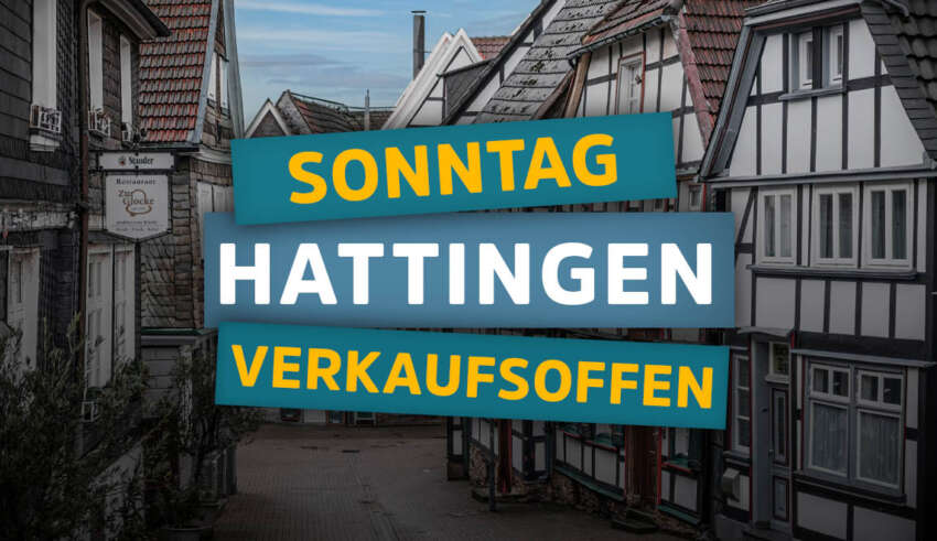 Verkaufsoffener Sonntag in Hattingen an der Ruhr / NRW