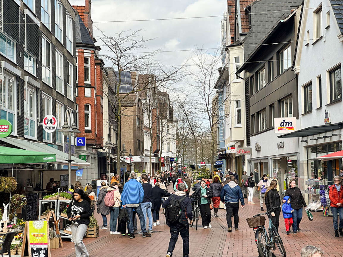 Verkaufsoffener Sonntag in der Gütersloher Innenstadt