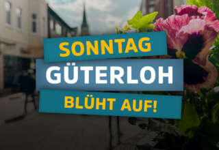 Verkaufsoffener Sonntag in Gütersloh zu Gütersloh blüht auf