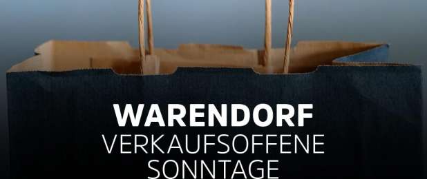 Verkaufsoffene Sonntage in Warendorf