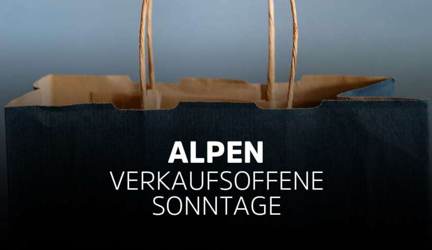 Verkaufsoffener Sonntag in Alpen in NRW