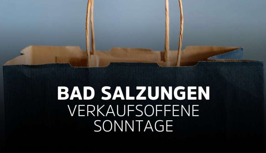 Verkaufsoffener Sonntag Bad Salzungen in Thüringen