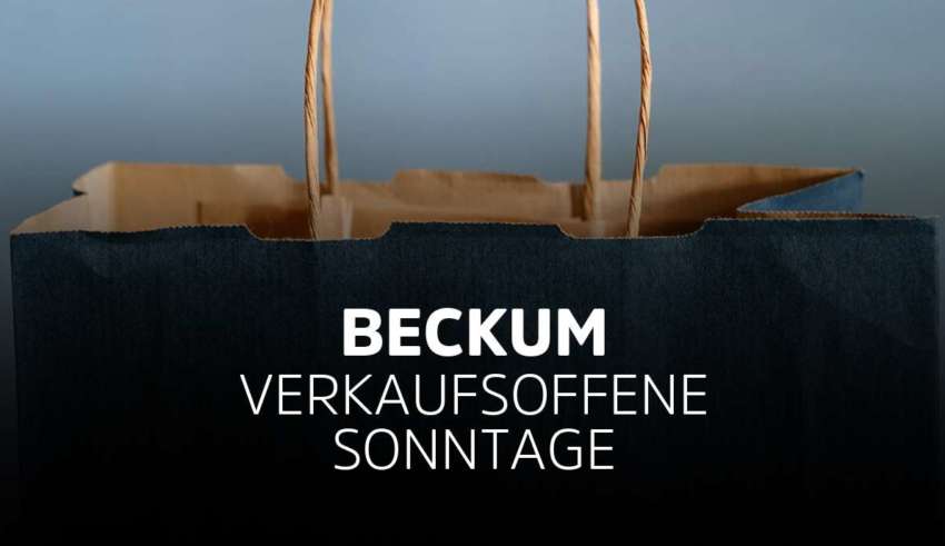 Verkaufsoffener Sonntag Beckum