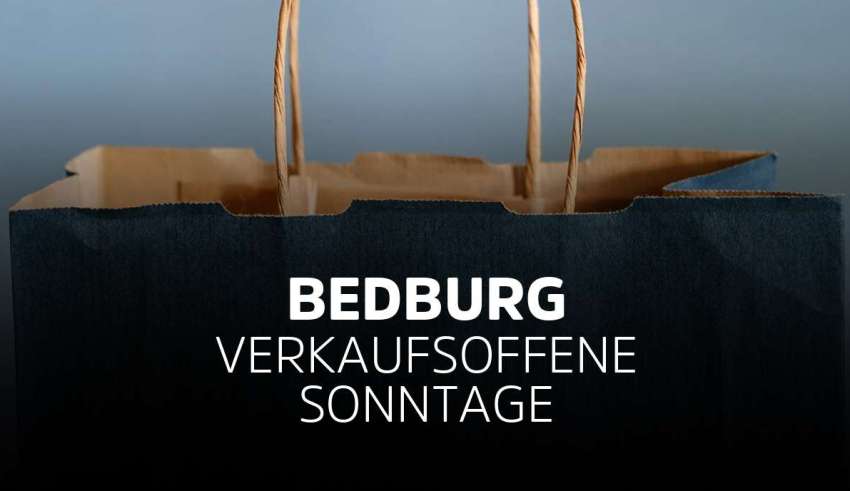 Verkaufsoffener Sonntag Bedburg