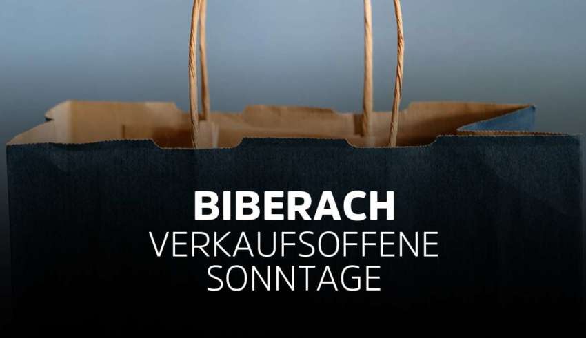 Verkaufsoffener Sonntag Biberach