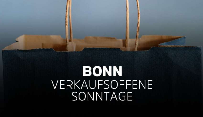 Verkaufsoffener Sonntag Bonn