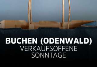 Verkaufsoffener Sonntag Buchen (Odenwald) in Baden-Württemberg