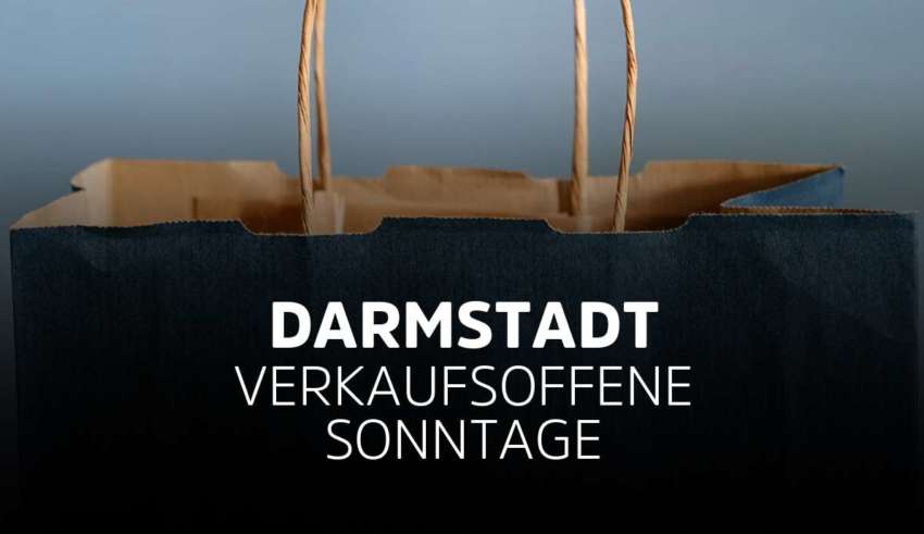 Verkaufsoffener Sonntag Darmstadt