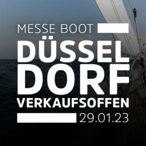 Düsseldorf verkaufsoffen zur Messe Boot