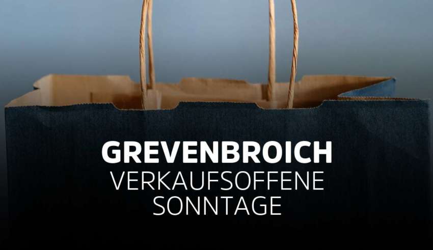 Verkaufsoffener Sonntag Grevenbroich