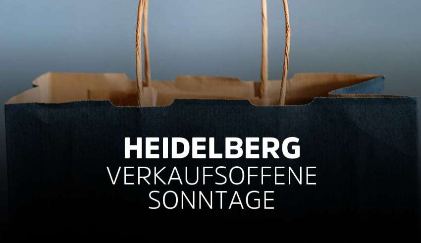 Verkaufsoffener Sonntag Heidelberg