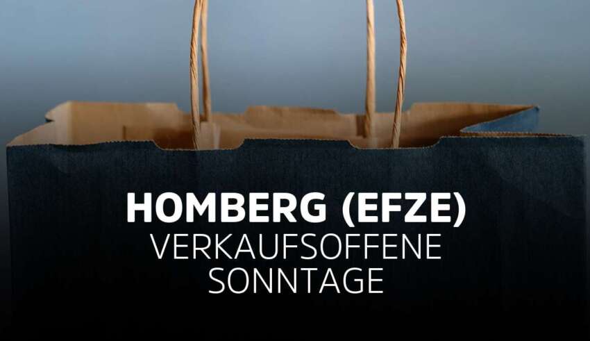 Verkaufsoffener Sonntag Homberg (Efze) in Hessen