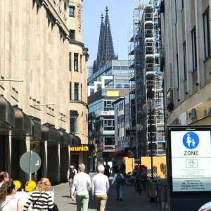 Geschäfte in Kölner Innenstadt
