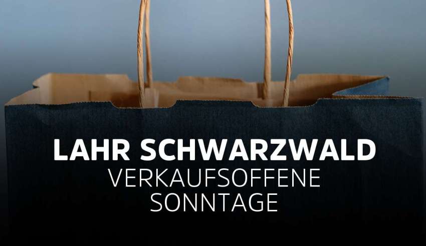 Verkaufsoffener Sonntag in Lahr/Schwarzwald