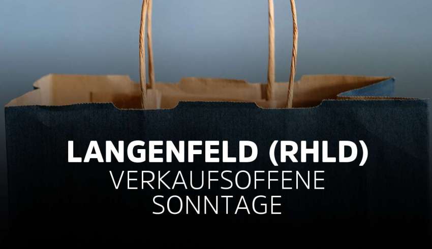 Verkaufsoffener Sonntag in Langenfeld im Rheinland