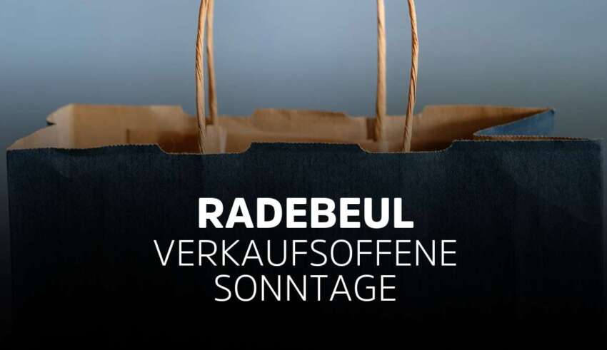 Verkaufsoffener Sonntag Radebeul in Sachsen