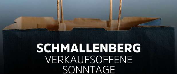 Verkaufsoffener Sonntag in Schmallenberg im Sauerland
