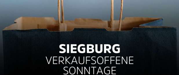 Verkaufsoffener Sonntag in Siegburg NRW
