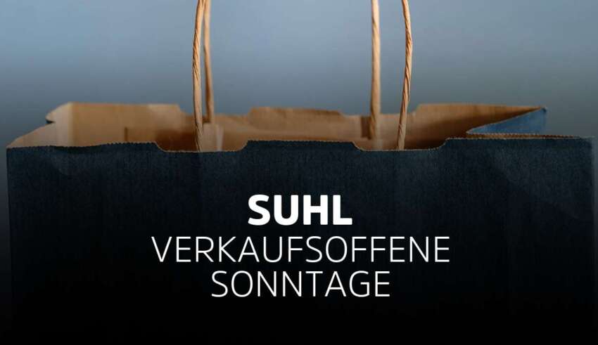 Verkaufsoffener Sonntag Suhl in Thüringen