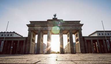 Verkaufsoffener Sonntag in Berlin - Brandenburger Tor