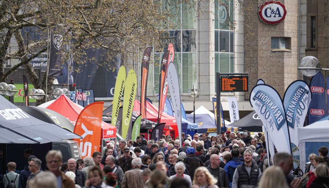 Verkaufsoffener Sonntag in Dortmund am 13.04.23 zum E-Bike Festival