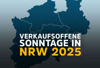 Verkaufsoffener Sonntag 2025 in NRW – Alle Termine, Infos & Öffnungszeiten