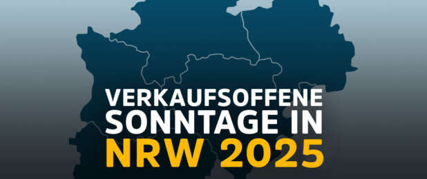 Verkaufsoffener Sonntag 2025 in NRW – Alle Termine, Infos & Öffnungszeiten