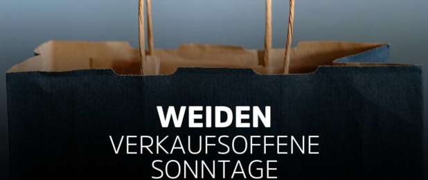 Verkaufsoffener Sonntag Weiden